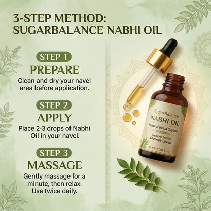 SugarBalance Nabhi Oil (100% Ayurvedic)